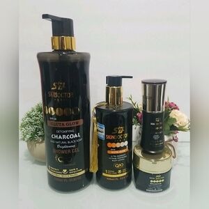 4in1 Skin DOCTOR PARIS Gluta Glow Shower Gel +Lotion + Cream +Serum